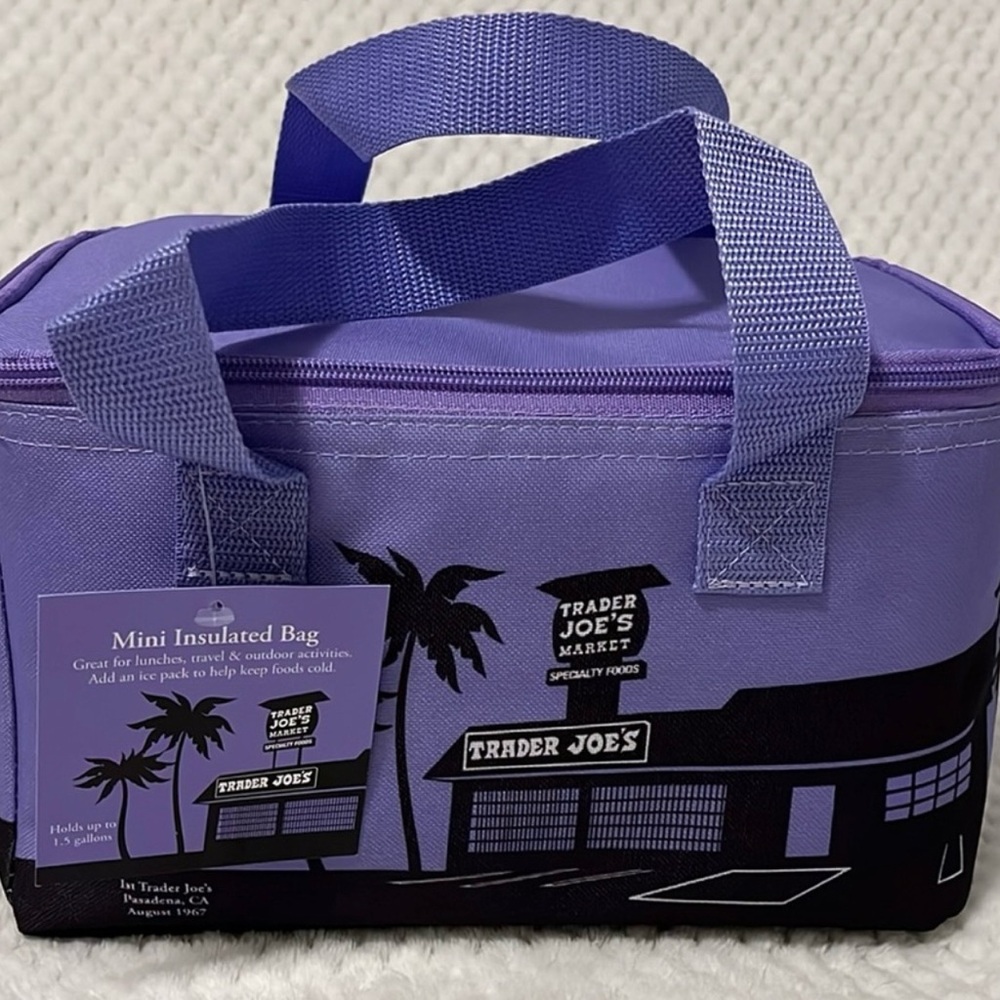 Trader Joe’s Lavender Mini Insulated Bag